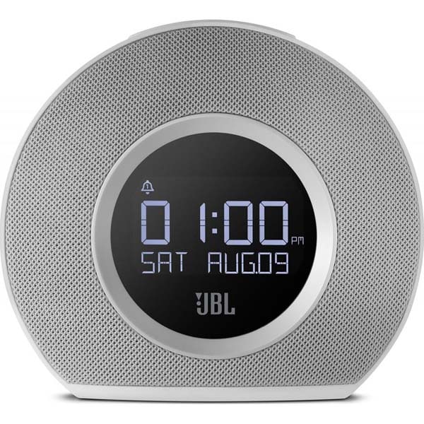 Radio cu ceas JBL Horizon, Bluetooth, Ceas, Powerbank, Radio FM, alb