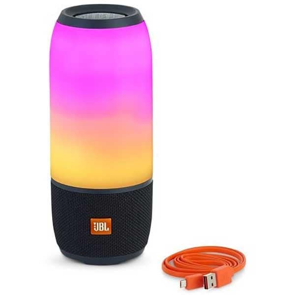 Boxa portabila JBL Pulse 3, Bluetooth, Waterproof, Sunet 360, negru