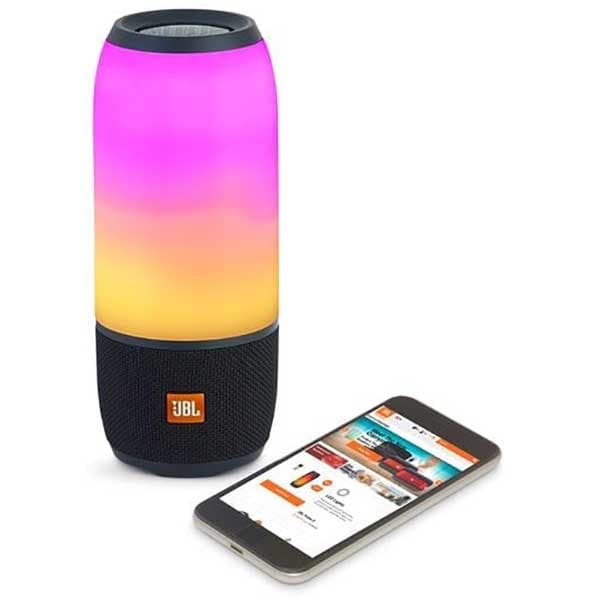 Boxa portabila JBL Pulse 3, Bluetooth, Waterproof, Sunet 360, negru