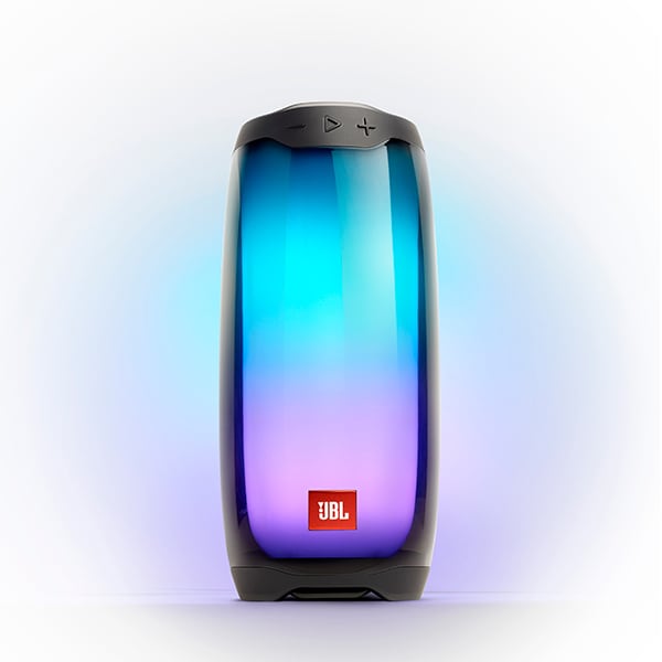 Boxa portabila JBL Pulse 4, Bluetooth, Lightshow, PartyBoost, Waterproof, negru