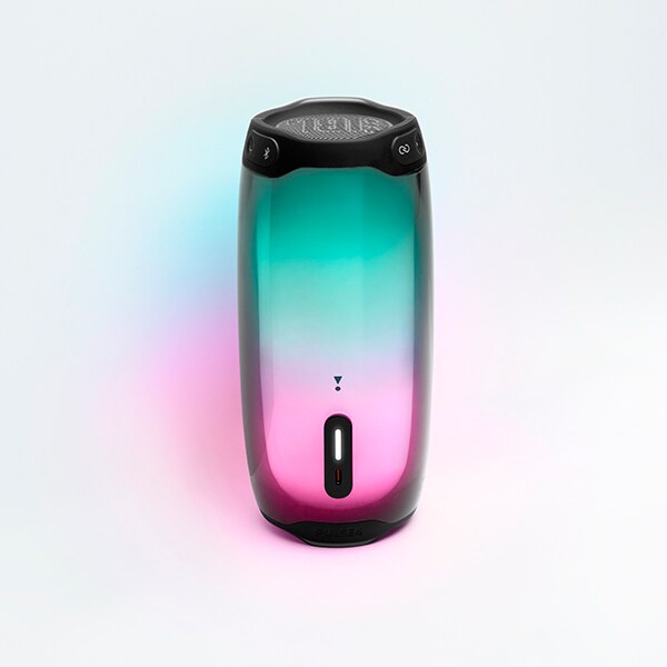 Boxa portabila JBL Pulse 4, Bluetooth, Lightshow, PartyBoost, Waterproof, negru