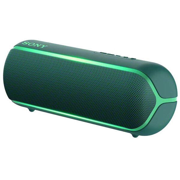 Boxa portabila SONY SRS-XB22, EXTRA BASS, Bluetooth, NFC, Wireless, Party Booster, Wireless Party Chain, LIVE SOUND, Waterproof, Verde