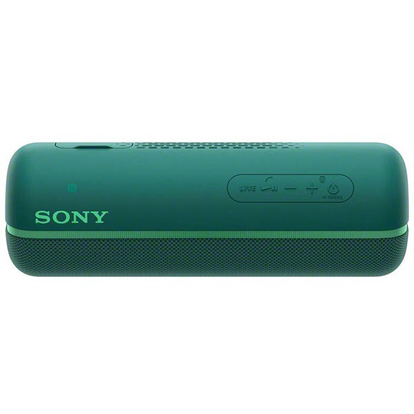 Boxa portabila SONY SRS-XB22, EXTRA BASS, Bluetooth, NFC, Wireless, Party Booster, Wireless Party Chain, LIVE SOUND, Waterproof, Verde