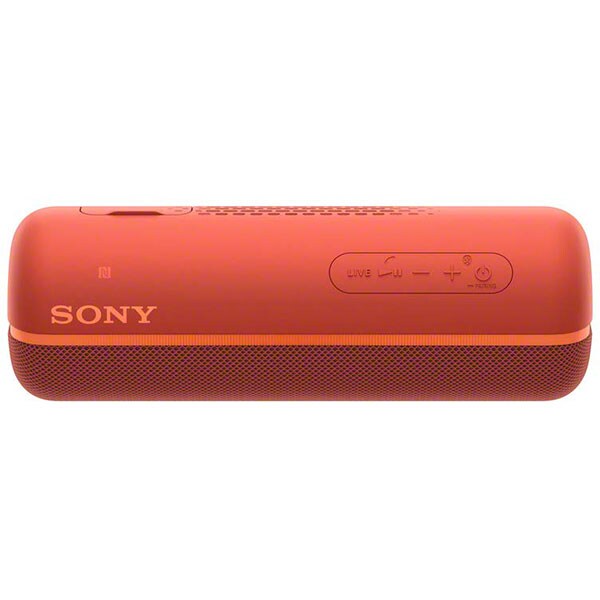 Boxa portabila SONY SRS-XB22, EXTRA BASS, Bluetooth, NFC, Wireless, Party Booster, Wireless Party Chain, LIVE SOUND, Waterproof, Rosu
