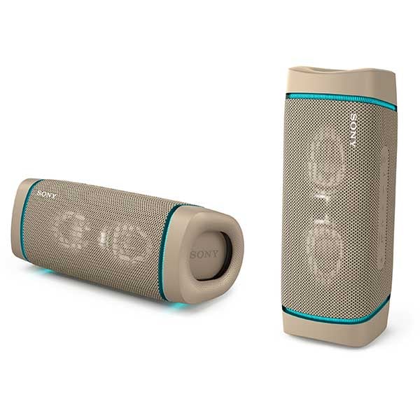Boxa portabila SONY SRS-XB33, EXTRA BASS, Bluetooth, Wireless, Party Connect, Waterproof, Powerbank, gri
