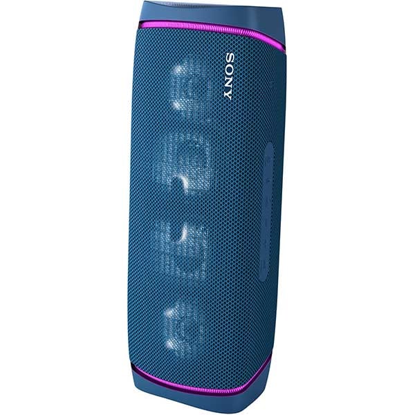 Boxa portabila SONY SRS-XB43, EXTRA BASS, Bluetooth, Wireless, Party Connect, Waterproof, Powerbank, albastru