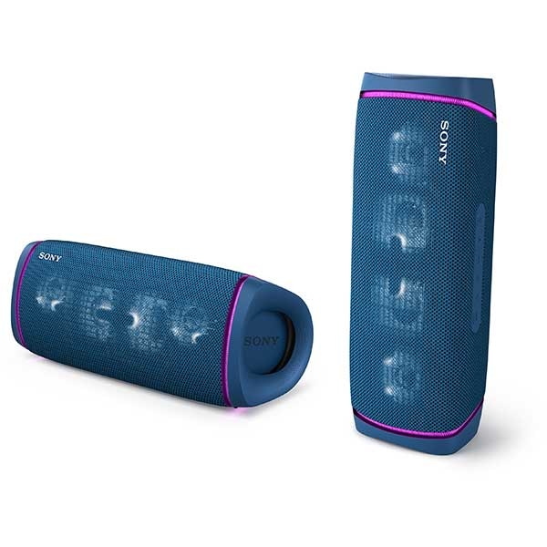 Boxa portabila SONY SRS-XB43, EXTRA BASS, Bluetooth, Wireless, Party Connect, Waterproof, Powerbank, albastru