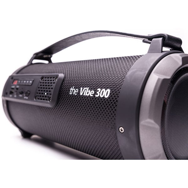 Boxa portabila E-BODA The Vibe 300, Bluetooth, MicroSD, Radio FM, negru