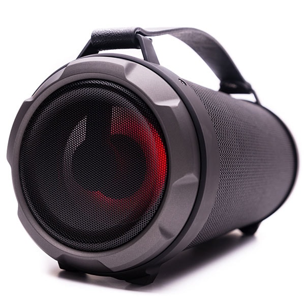 Boxa portabila E-BODA The Vibe 300, Bluetooth, MicroSD, Radio FM, negru