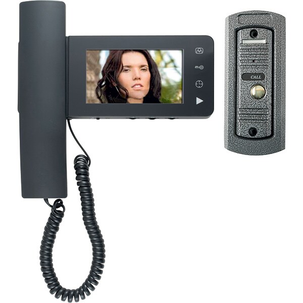 Interfon video de poarta HOME DPV 24, 4,3 inch, color