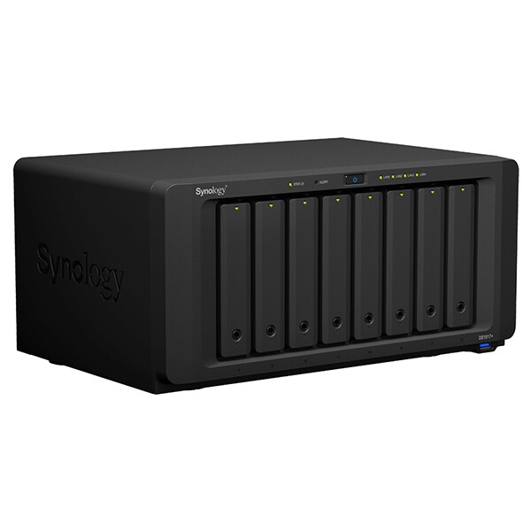 Network Attached Storage SYNOLOGY DS1817+, 2.4GHz, 2GB, 8-Bays, negru