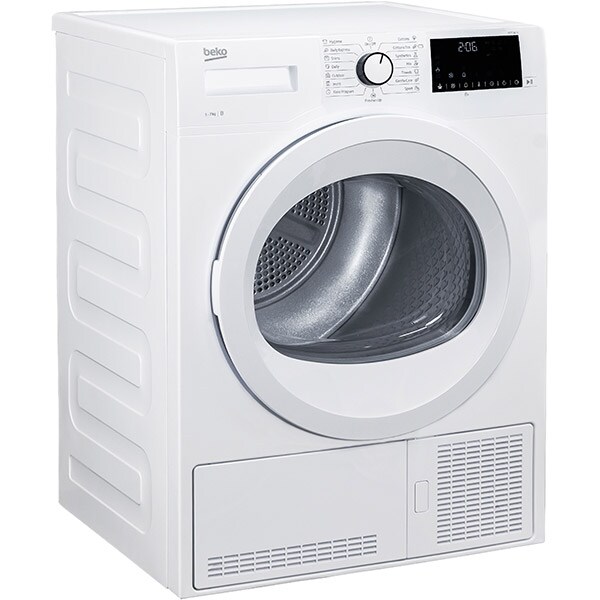 Uscator de rufe BEKO DS 7139 TX, Condensare, 7 kg, 15 programe, Clasa B, alb