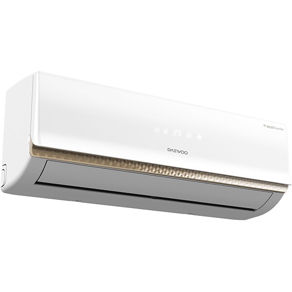 Aer conditionat DAEWOO DSB-H12A0KLH-VW, 12000 BTU, A++/A+, Wi-Fi, kit instalare inclus, alb-auriu