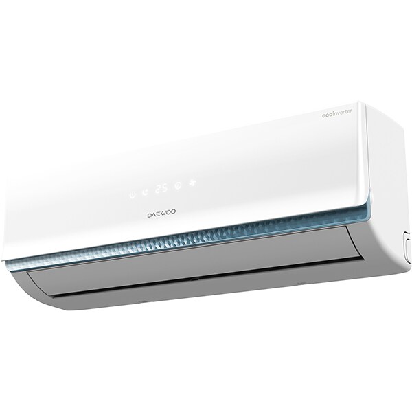 Aer conditionat DAEWOO DSB-H12A0KLH-V, 12000 BTU, A++/A+, Display, kit instalare inclus, alb-albastru