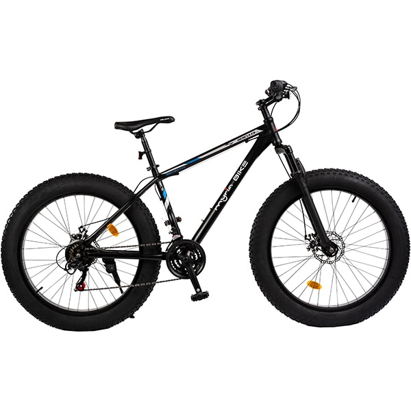 Bicicleta Fat Bike MYRIA MY7221BK, 26", otel, negru