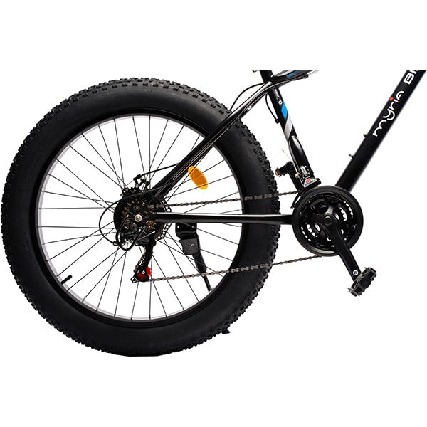 Bicicleta Fat Bike MYRIA MY7221BK, 26", otel, negru