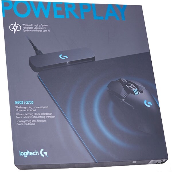 Mouse Pad Gaming LOGITECH PowerPlay Wireless Charging System, RGB, negru