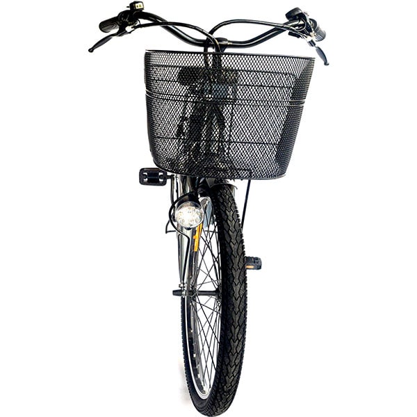 Bicicleta de oras Electrica EVOLIO X-BIKE City, 26 inch, gri inchis