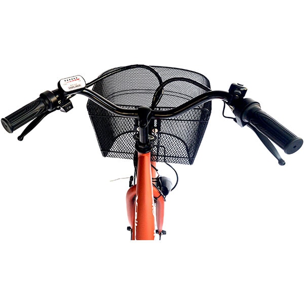 Bicicleta de oras Electrica EVOLIO X-BIKE City, 26 inch, portocaliu