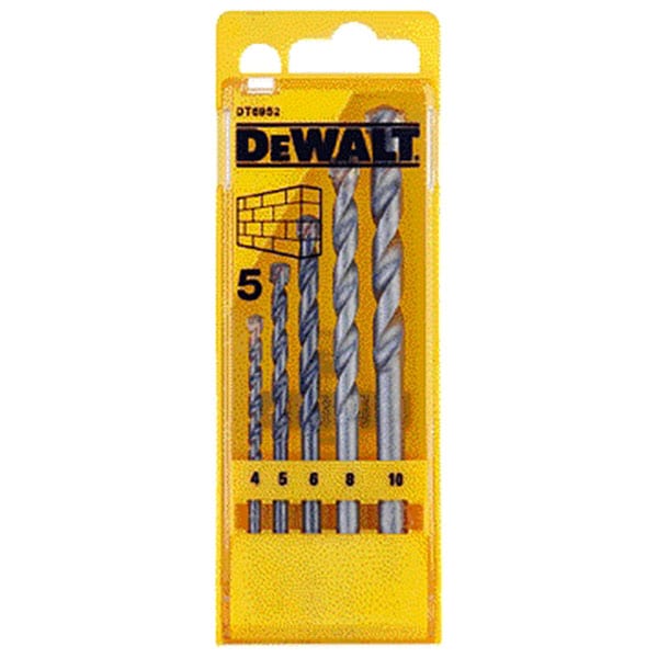 Set burghie SDS  DEWALT DT9700, 5,6,8,10 mm
