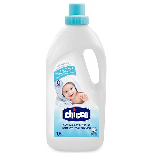 Detergent lichid CHICCO Hipoalergenic pentru hainute copii, 1.5l