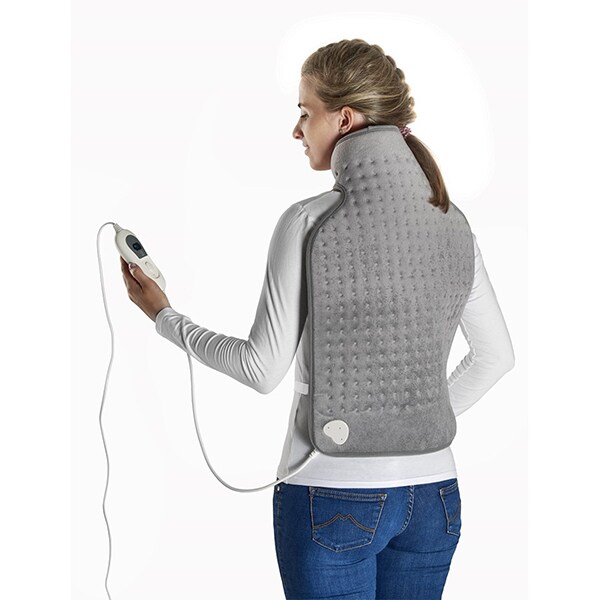 Perna cu incalzire pentru spate CONCEPT DV7370, 100W, 42 x 63 cm, oprire automata, gri inchis