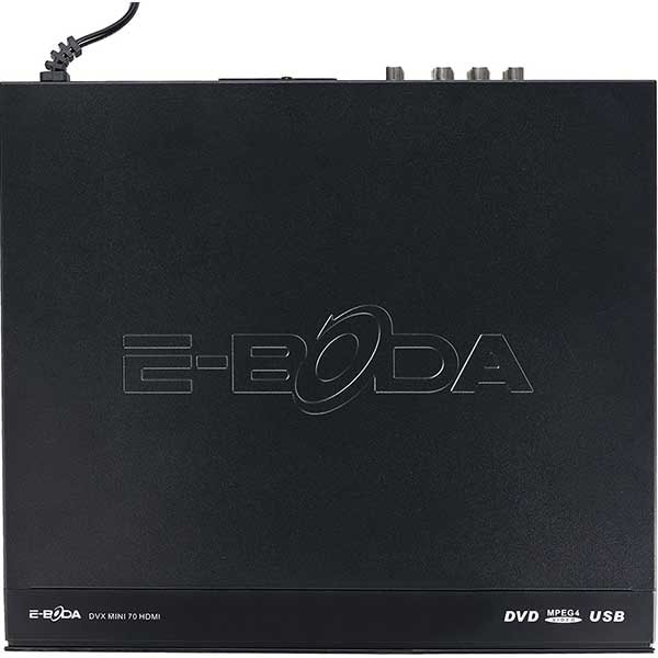 DVD Player E-BODA DVX Mini 70, HDMI, USB, negru