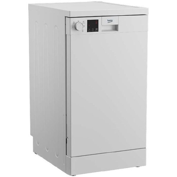 Masina de spalat vase independenta BEKO DVS05024W, 10 seturi, 5 programe, Clasa E, alb