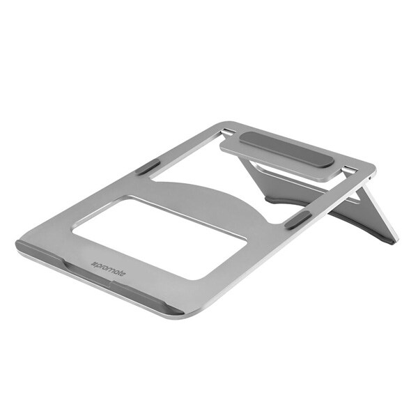 Suport laptop PROMATE DeskMate-3, aluminiu, argintiu