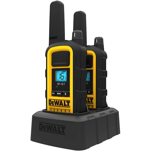 Statie emisie-receptie DEWALT DXPMR-800, 16 canale, 15km, galben