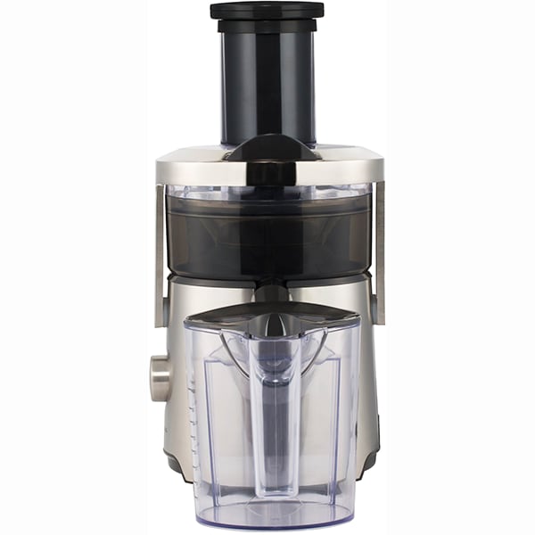 Storcator fructe si legume TEFAL Easy Fruit ZE610D38, 1.2l, 800W, 2 trepte viteza, negru - inox 