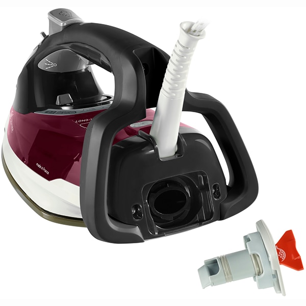 Fier de calcat TEFAL Ultimate Anti-Calc FV9788E0, 3000W, 230g/min, 350ml, talpa Durilium AirGlide Autoclean, gri inchis-visiniu