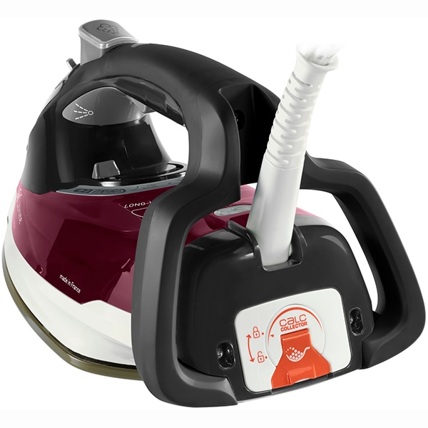 Fier de calcat TEFAL Ultimate Anti-Calc FV9788E0, 3000W, 230g/min, 350ml, talpa Durilium AirGlide Autoclean, gri inchis-visiniu