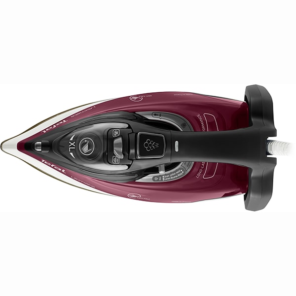 Fier de calcat TEFAL Ultimate Anti-Calc FV9788E0, 3000W, 230g/min, 350ml, talpa Durilium AirGlide Autoclean, gri inchis-visiniu