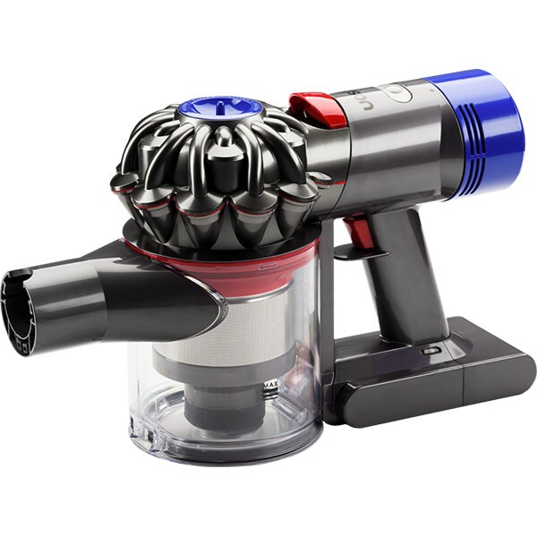 Aspirator vertical DYSON V8 Animal+, 0.54l, 21.6V, autonomie max 40 min, 2-Tier Radial Cyclone, argintiu-mov