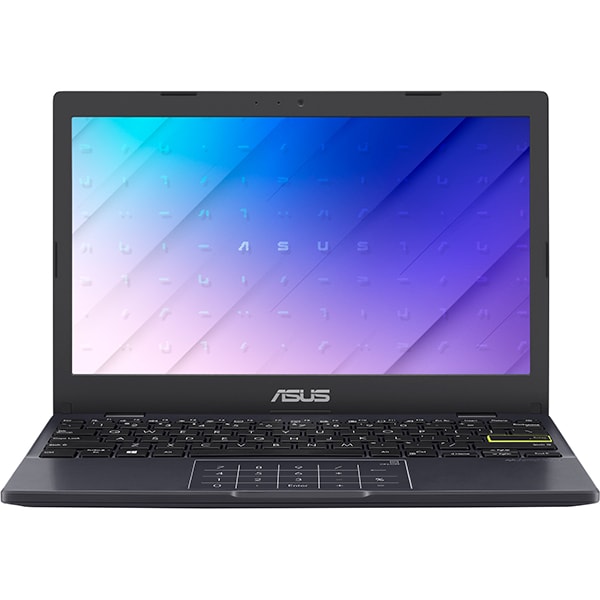 Laptop ASUS E210MA-GJ204TS, Intel Celeron N4020 pana la 2.8GHz, 11.6" HD, 4GB, eMMC 128GB, Intel UHD Graphics 600, Windows 10 Home S, negru