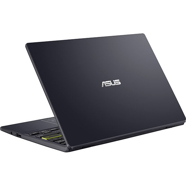 Laptop ASUS E210MA-GJ204TS, Intel Celeron N4020 pana la 2.8GHz, 11.6" HD, 4GB, eMMC 128GB, Intel UHD Graphics 600, Windows 10 Home S, negru