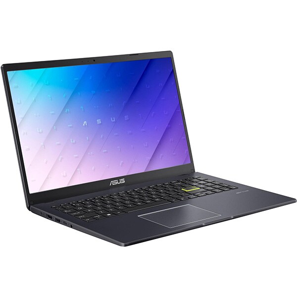 Laptop ASUS E510MA-BR1077, IntelPentiumSilverN5030 pana la 3.1GHz, 15.6" HD, 4GB, SSD 256GB, Intel UHD Graphics 605, Free Dos, negru