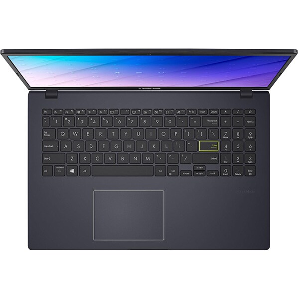 Laptop ASUS E510MA-BR1077, IntelPentiumSilverN5030 pana la 3.1GHz, 15.6" HD, 4GB, SSD 256GB, Intel UHD Graphics 605, Free Dos, negru
