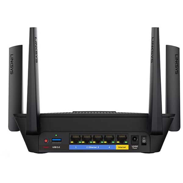 Router Wireless Gigabit LINKSYS EA8300 Max-Stream AC2200, Tri-Band  400 + 867 + 867 Mbps, negru