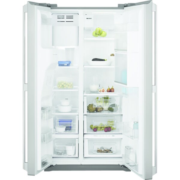 Side by Side ELECTROLUX EAL6142BOX, No Frost, 527 l, H 178 cm, Clasa G, inox