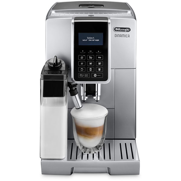 Espressor automat DELONGHI Dinamica ECAM 350.75.S, 1.8l, 1450W, 15 bar, argintiu-negru