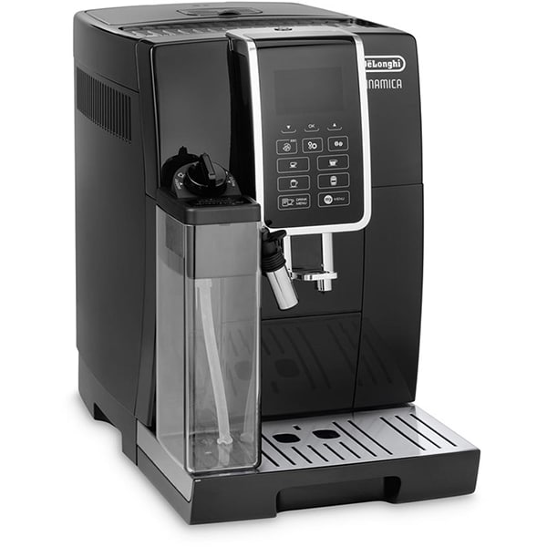 Espressor automat DELONGHI Dinamica ECAM 350.55.B, 1.8l, 1450W, 15 bar, negru