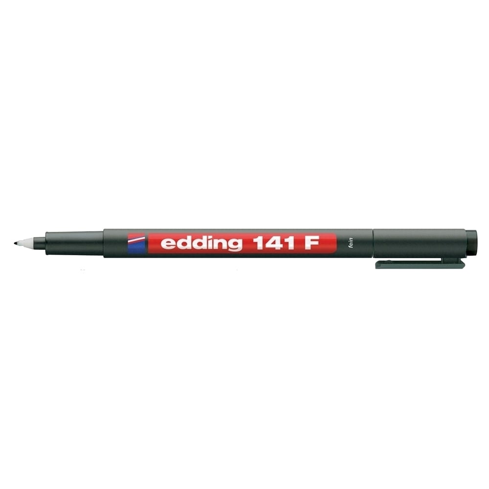 Marker permanent EDDING 141 OHP, 0.6 mm, negru