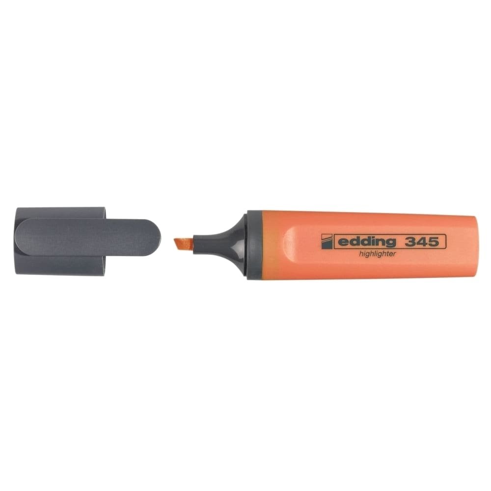 Textmarker EDDING 345, 2-5 mm, portocaliu