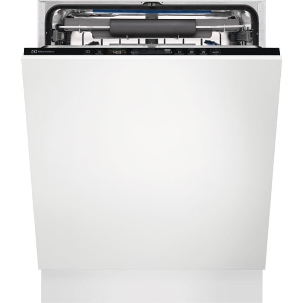 Masina de spalat vase incorporabila ELECTROLUX EEG69300L, 15 seturi, 8 programe, 60 cm, Clasa D, panou comanda negru
