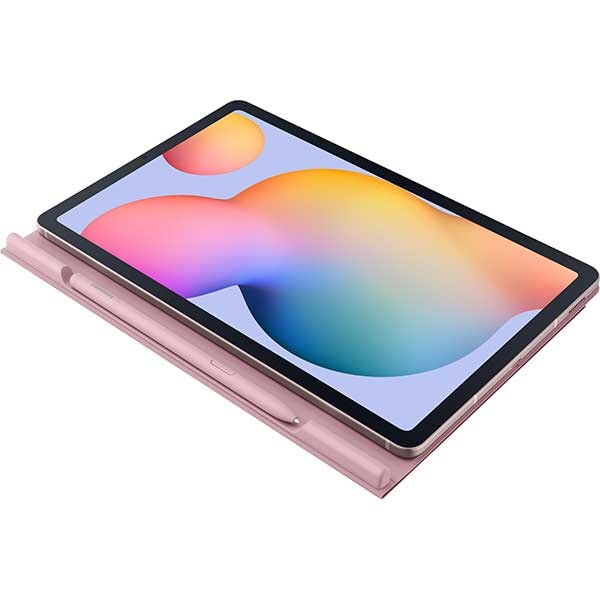 Husa Book Cover pentru SAMSUNG Galaxy Tab S6 Lite, EF-BP610PPEGEU, roz