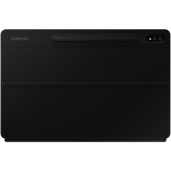 Husa cu tastatura Protective Cover SAMSUNG pentru Galaxy Tab S7+, EF-DT970UBEGEU, negru