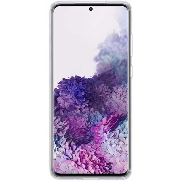 Husa telefon SAMSUNG pentru Galaxy S20 Plus, EF-QG985TTEGEU, transparent