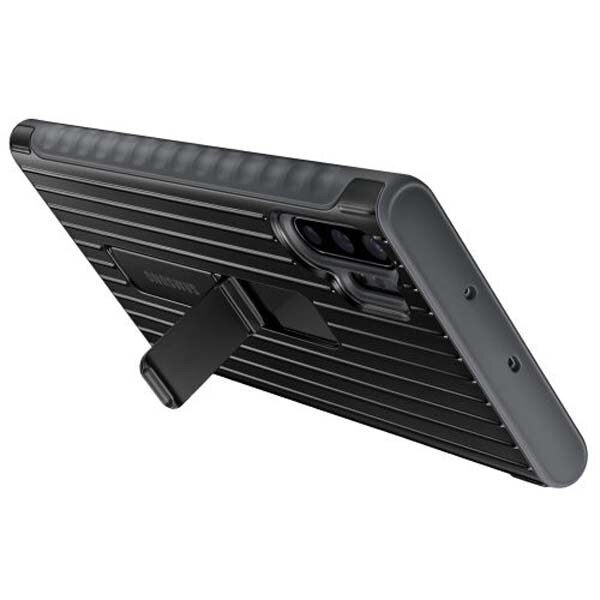 Carcasa Protective Stand pentru SAMSUNG Galaxy Note 10 Plus, EF-RN975CBEGWW, negru